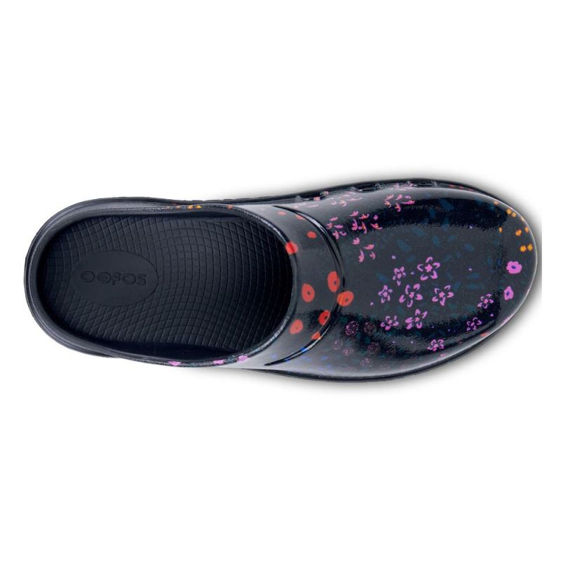 OOFOS WOMEN'S OOCLOOG LIMITED EDITION CLOG - WILD FLOWER ...